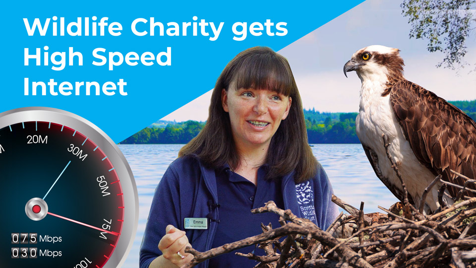 Wildlife Charity gets High Speed Internet