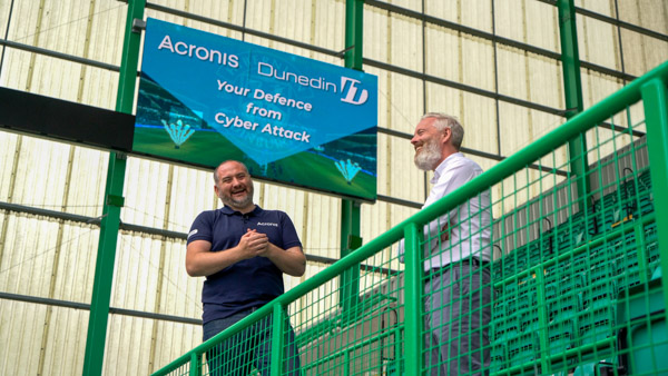 Dunedin IT Acronis New Cyber Protection Partners of Hibernian FC-14