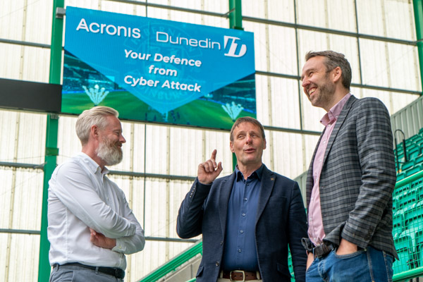 Dunedin IT Acronis New Cyber Protection Partners of Hibernian FC